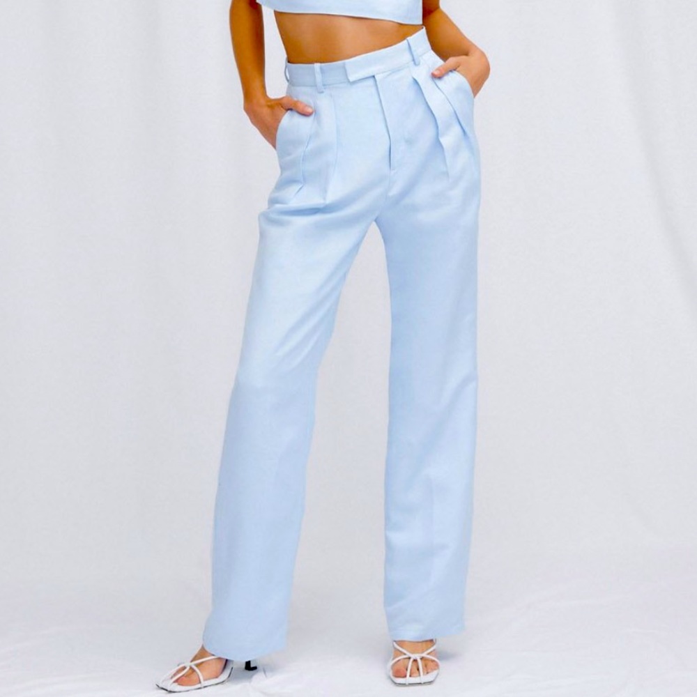 Significant Other Ophelia linen pleated pants